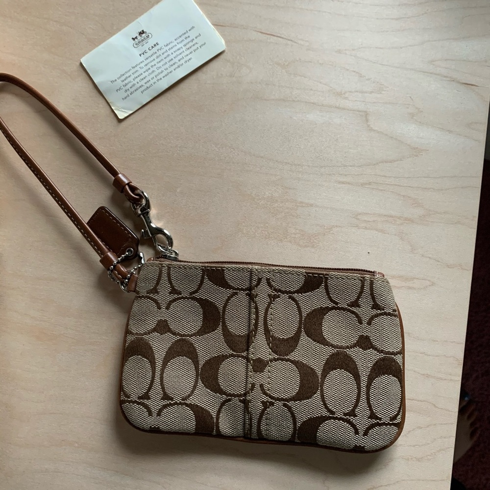 Coach Wristlet